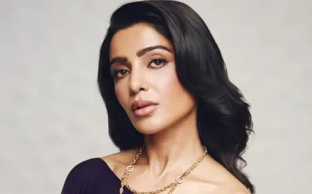 Samantha Ruth Prabhu Watch Necklace Makes For Time Stopping Accessory