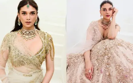 Aditi Rao Hydari Brings Gaurav Gupta’s Bridal Fantasy To Life In Two Stunning Looks
