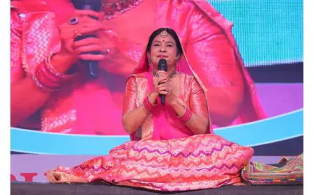 Mahakumbh of Books Concludes with a Melodious Evening, Padma Shri Malini Awasthi Casts a Spell with Her Folk Music
