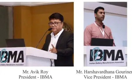 Indian Battery Manufacturers Association Appoints Avik Roy as President and Harshavardhana Gourineni as Vice President