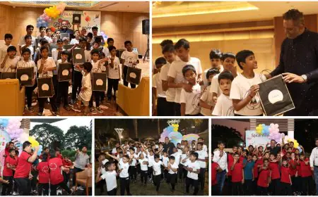 Pavasiya family’s unique initiative brings joy to orphaned children on Children’s Day