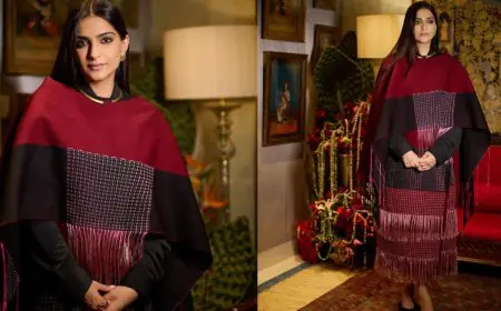 Sonam Kapoor Spotlights Manipuri Weaving With Stunning EAST By Easternlight Zimik Ensemble