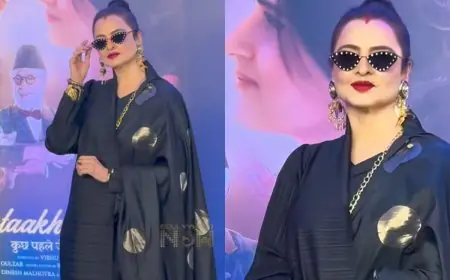 Rekha Is A Masterclass On How To Own Your Style With Sarees