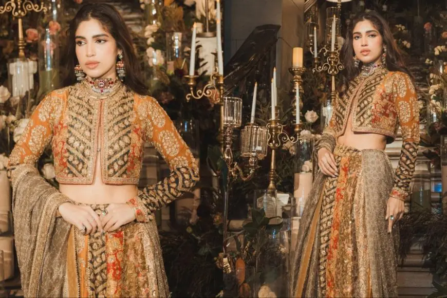 Bhumi Pednekar Stuns In A Ritu Kumar Brocade And Zardozi Maximalist Ensemble