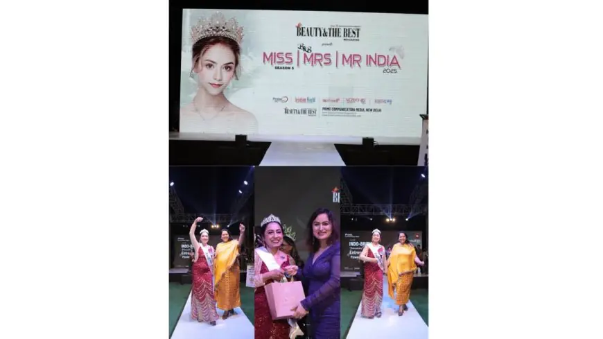 Tandra Rehal Wins Big at B&B Beauty Pageant by Beauty & The Best Magazine, Delhi