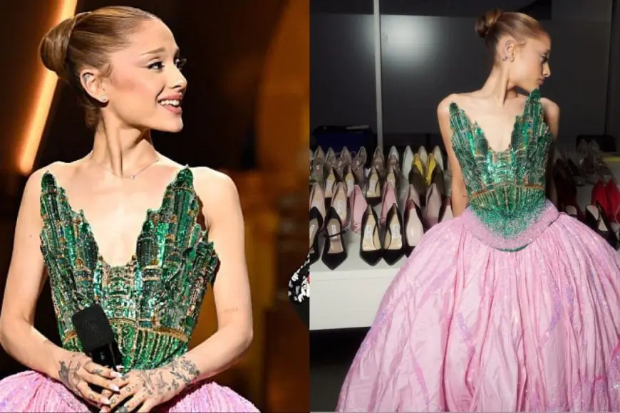 Ariana Grande Wore Rahul Mishra Couture For Wicked: For Good Promotions