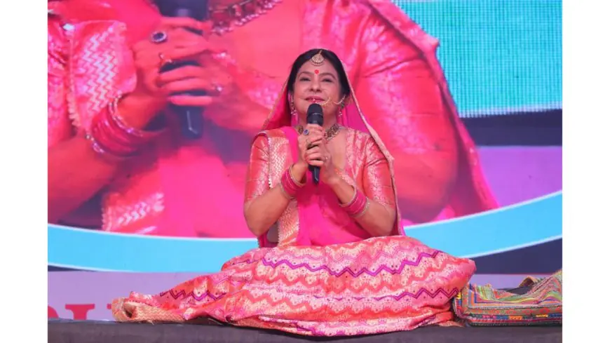 Mahakumbh of Books Concludes with a Melodious Evening, Padma Shri Malini Awasthi Casts a Spell with Her Folk Music