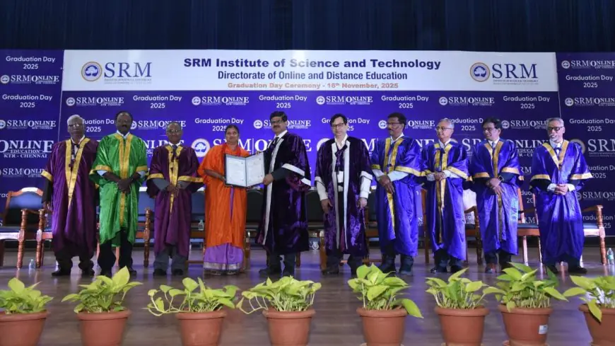 4000 Students Graduate from SRMIST’s Online & Distance Education Course 2025