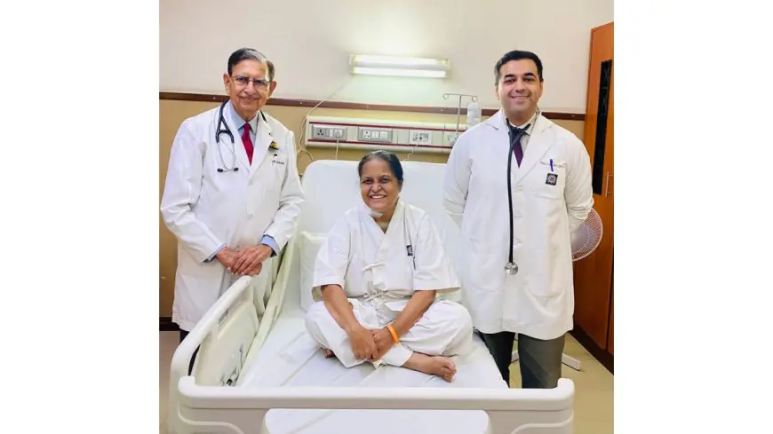 Dr. K.K. Sethi and Dr. Kabir Sethi lead successful high-risk TAVI Procedure Using Advanced Myval Technology