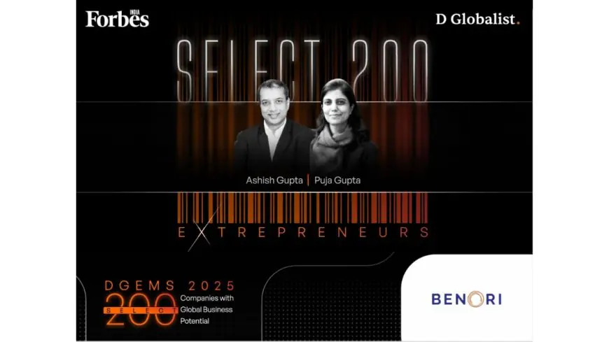 Benori Recognised in Forbes India DGEMS 2025 Select 200