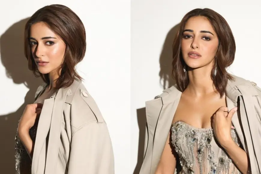 Ananya Panday Sets The Tone For Winter Glam In Gaurav Gupta Couture 