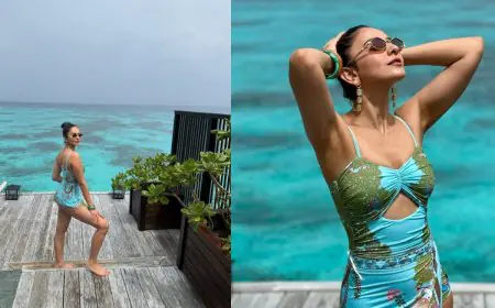 Rakul Preet Singh Serves Stunning Vacation Style In Her Maldives Fashion Diary