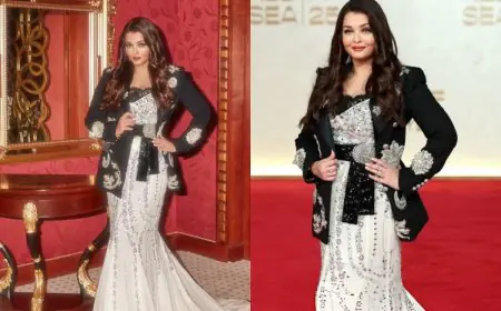 Aishwarya Rai Bachchan Leaves A Dazzling Effect On The Red Sea Film Festival Red Carpet