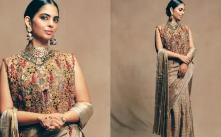 Heritage In Gold: Isha Ambani’s Saree Celebrates India’s Craft Traditions
