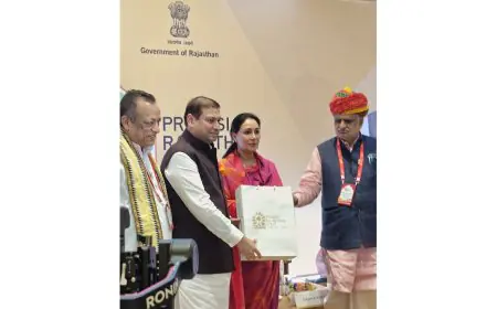 Cultural activist Sundeep Bhutoria calls for Social Investment Policy for Non-resident Rajasthanis at Pravasi Rajasthan Divas 2025 in Jaipur