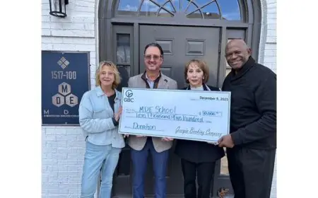 MDE School Receives $10,500 Contribution from Georgia Banking Company Through Georgia SSO Tax Credit Program to Support Scholarships for Low-Income Students