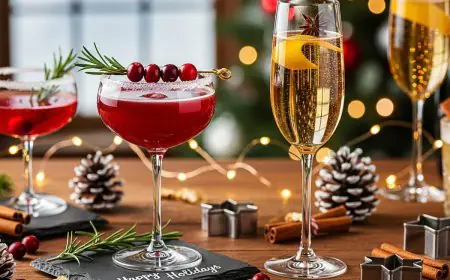 Holiday-Ready Cocktail Recipes For Christmas Dinners And New Year’s Toasts