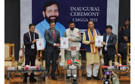 Haryana’s Chief Minister Inaugurates the Launch of CMGGA 2025 at Rishihood University