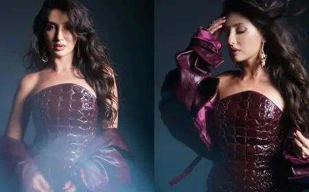 Nora Fatehi Brings Global Pop Star Energy In A Statement David Koma Look