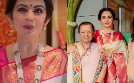 Nita Ambani’s Shrinathji Necklace Blends Indian Jewellery Craft And Spiritual Symbolism