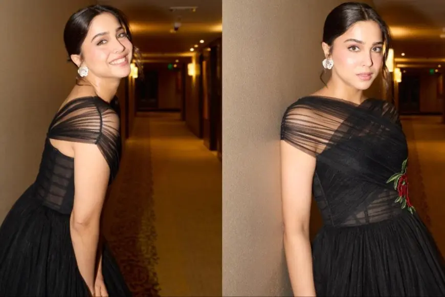 Drama, Texture, And Tulle: Decoding Sharvari's Cinematic And Dark Feminine Look