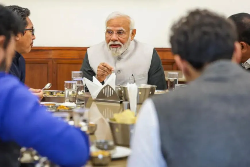 A State-To-State Culinary Feast: Inside PM Modi’s Vegetarian Dinner For NDA Leaders