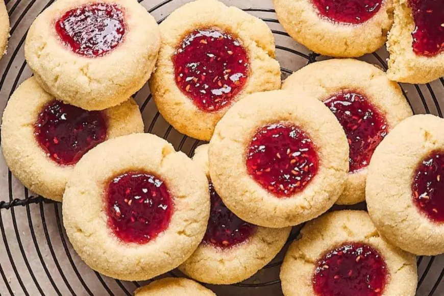 Thumb Print Cookies Makes For Delicious Homemade Gifts For Christmas | See Recipe