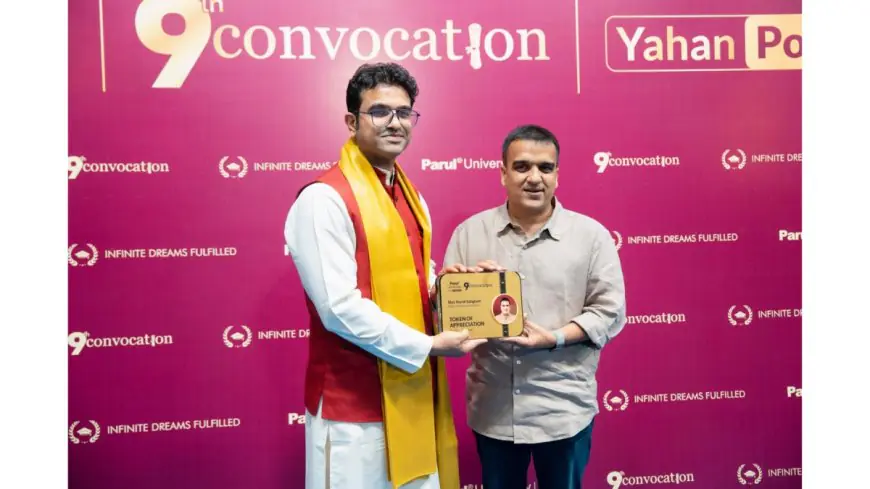 Parul University Celebrates Its 9th Convocation, Honouring the Achievements of Its Graduates in the Presence of National Icons