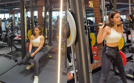 Soha Ali Khan Starts 2026 With A Powerful Leg-Day Workout At The Gym