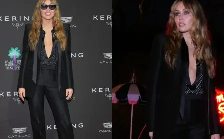 Miley Cyrus Rewrites Red Carpet Rules In A Tom Ford Power Suit At Palm Springs 2026