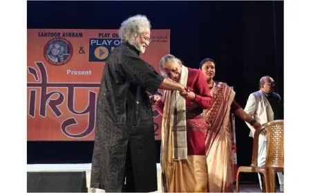 Jagriti Dham Participates in Santoor Ashram’s Aikyam – Series 2 Supporting Budding Artists