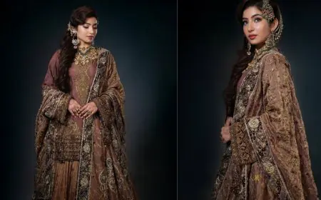 Sara Arjun Revives Mughal-Era Lampi Work In A Regal Dhurandhar Look By Divani