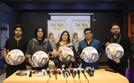 Renowned Poetess Urvashi Agrawal ‘Urvi’s Ghazal ‘Tumse Milkar’ Released by Audio Curry