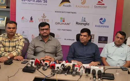 ‘Cham-Chamta Surat ma Dham-Dhamtu’ GLAM SURAT PROPERTY SHOW 2026 Set to Open on January 9th January 2026