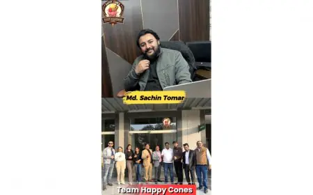 Happy cones is opening one of India’s first biggest ice cream parlour and café lounges: Spaze platinum sector 47 Gurugram