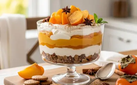 Easy No-Bake Persimmon Pudding: A Winter Dessert You’ll Love
