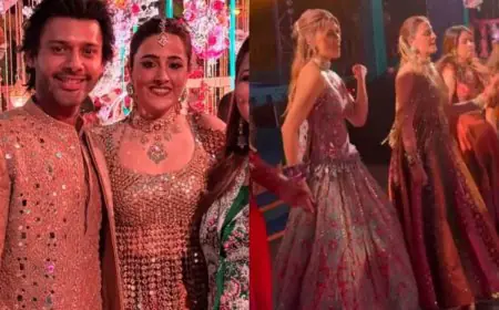 Nupur Sanon And Stebin Ben Make A Sparkling Statement On Their Sangeet Night