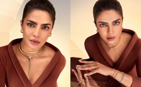 Priyanka Chopra Lets Bvlgari Jewellery Take Centre Stage In A Striking New Shoot