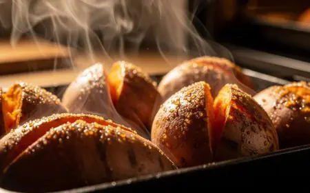 Step-By-Step Guide To Make Viral Cheese Stuffed Sweet Potato