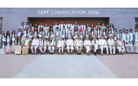 CEPT University Confers Degrees on 589 Students at Its 20th Convocation; Announces Launch of New Program – MBA in Real Estate