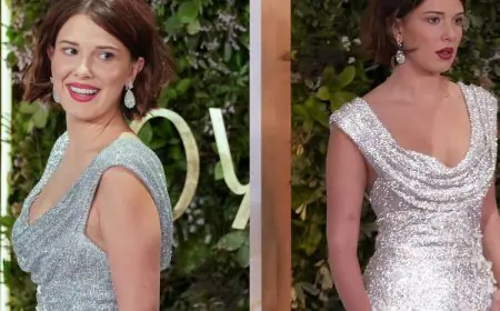 Millie Bobby Brown Reinvents Red Carpet Glam With An Ultra-Short Bob