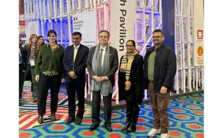TDV and Archohm Designed French Pavilion for World Book Fair New Delhi 2026