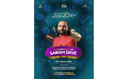 Yi Ahmedabad to mark 20 years with an evening of humour and reflection featuring Sairam Dave
