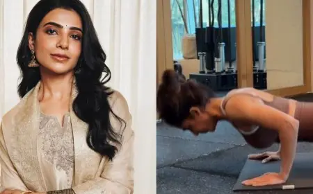 Samantha Ruth Prabhu’s Push-Up Challenge Is A Lesson In Strength And Focus
