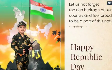 Happy Republic Day 2026: Top 77+ Wishes, Quotes, WhatsApp Status And Messages To Share On 77th Gantantra Diwas