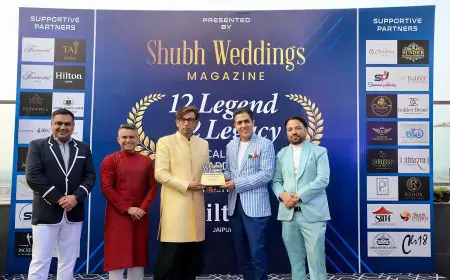 ANSHUL SHARMA BAGS GLOBAL HONOUR AS CELEBRITY PHOTOGRAPHER AT 12 LEGEND  12 LEGACY SHUBH WEDDING AWARDS 2026
