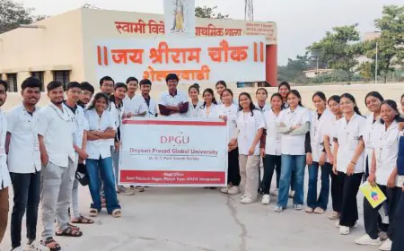 Dnyaan Prasad Global University Reinforces Commitment to Society Through Impactful Social Initiatives