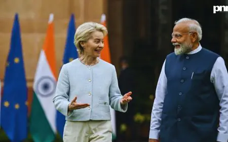 India-EU Free Trade Agreement Signed, Covering 25% of Global GDP