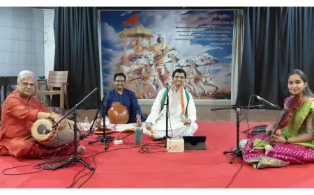 Young Carnatic Vocalist Vignesh Shankarnarayanan Draws Full Houses Across Shows in Mumbai