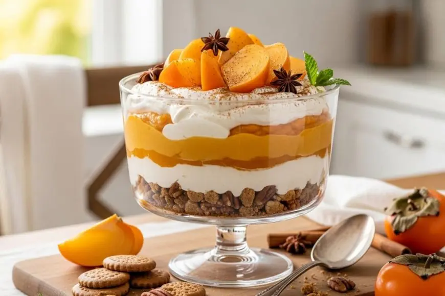 Easy No-Bake Persimmon Pudding: A Winter Dessert You’ll Love